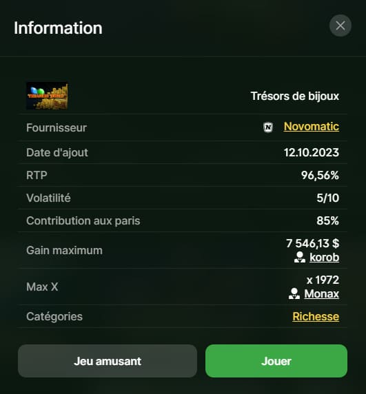 Riobet Casino informations