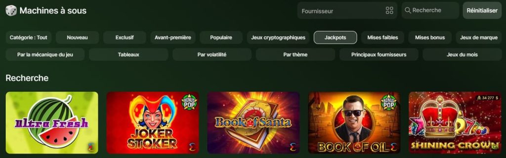 Riobet Casino jackpots