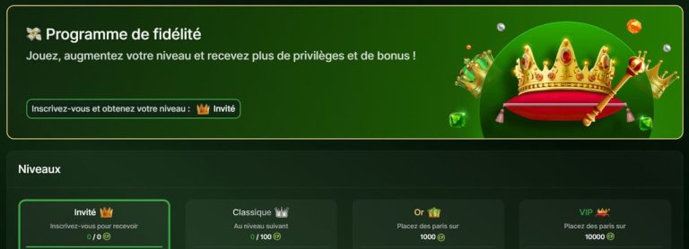 Riobet Casino programme VIP